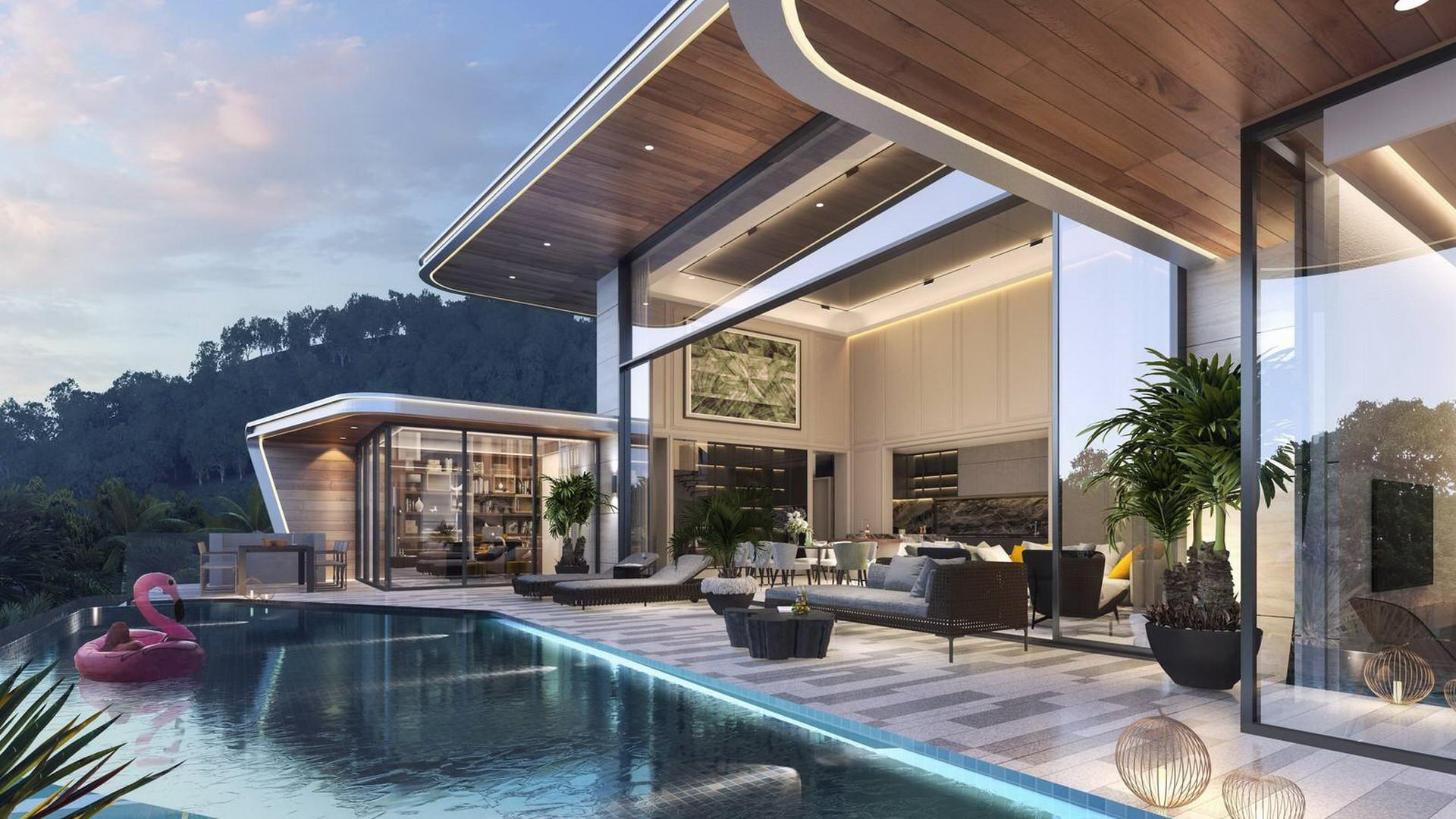 Ayana Luxury Villas — Phuket. Ảnh: hồ sơ dự án NAC