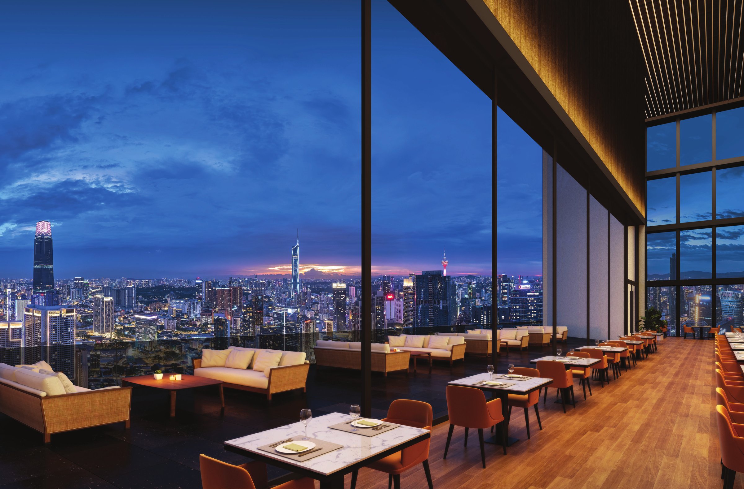 The Conlay Signature Suites, Kuala Lumpur. Ảnh: hồ sơ dự án NAC