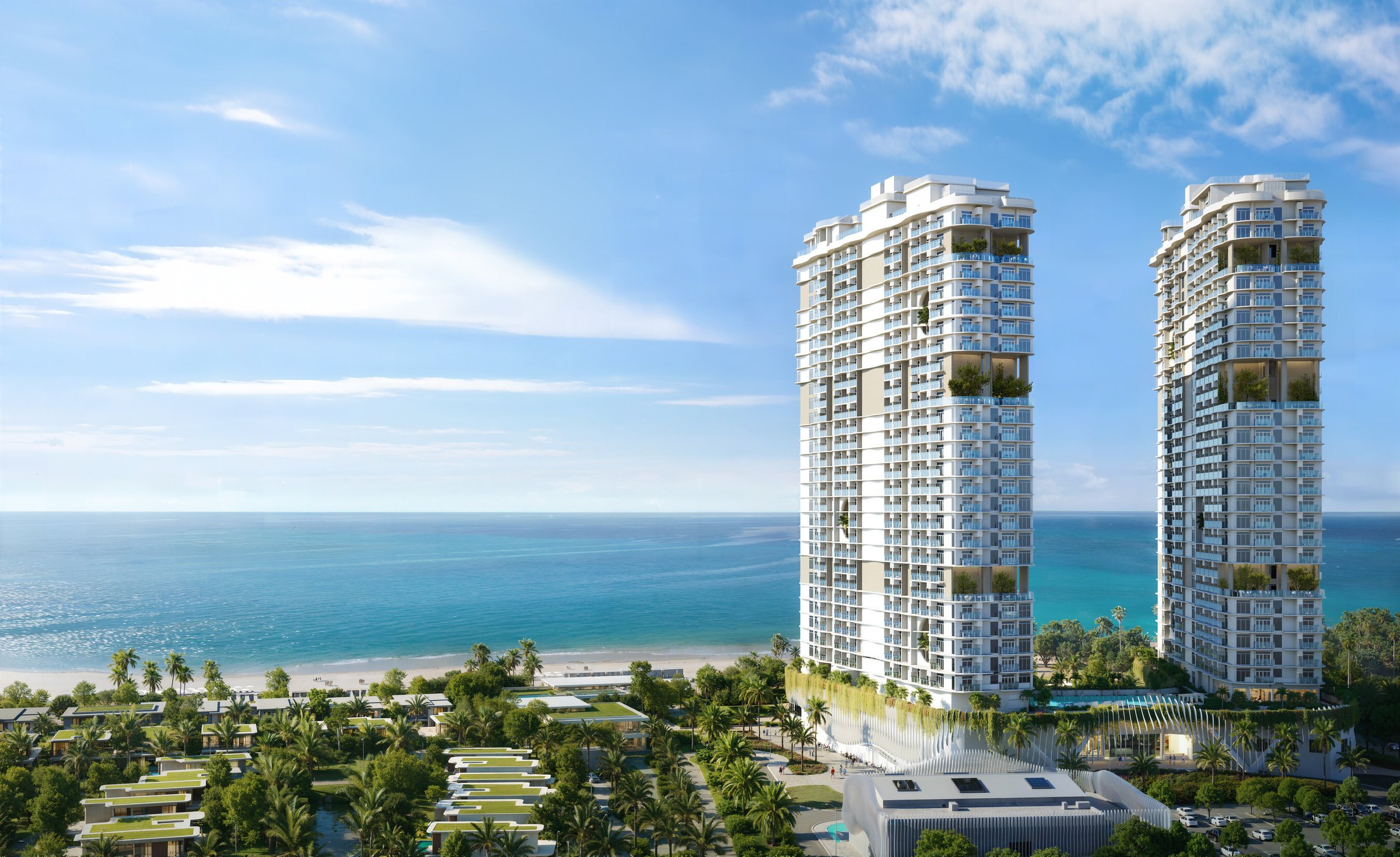 Maia Resort Hồ Tràm — Fusion Beachfront Residences. Ảnh: hồ sơ dự án NAC